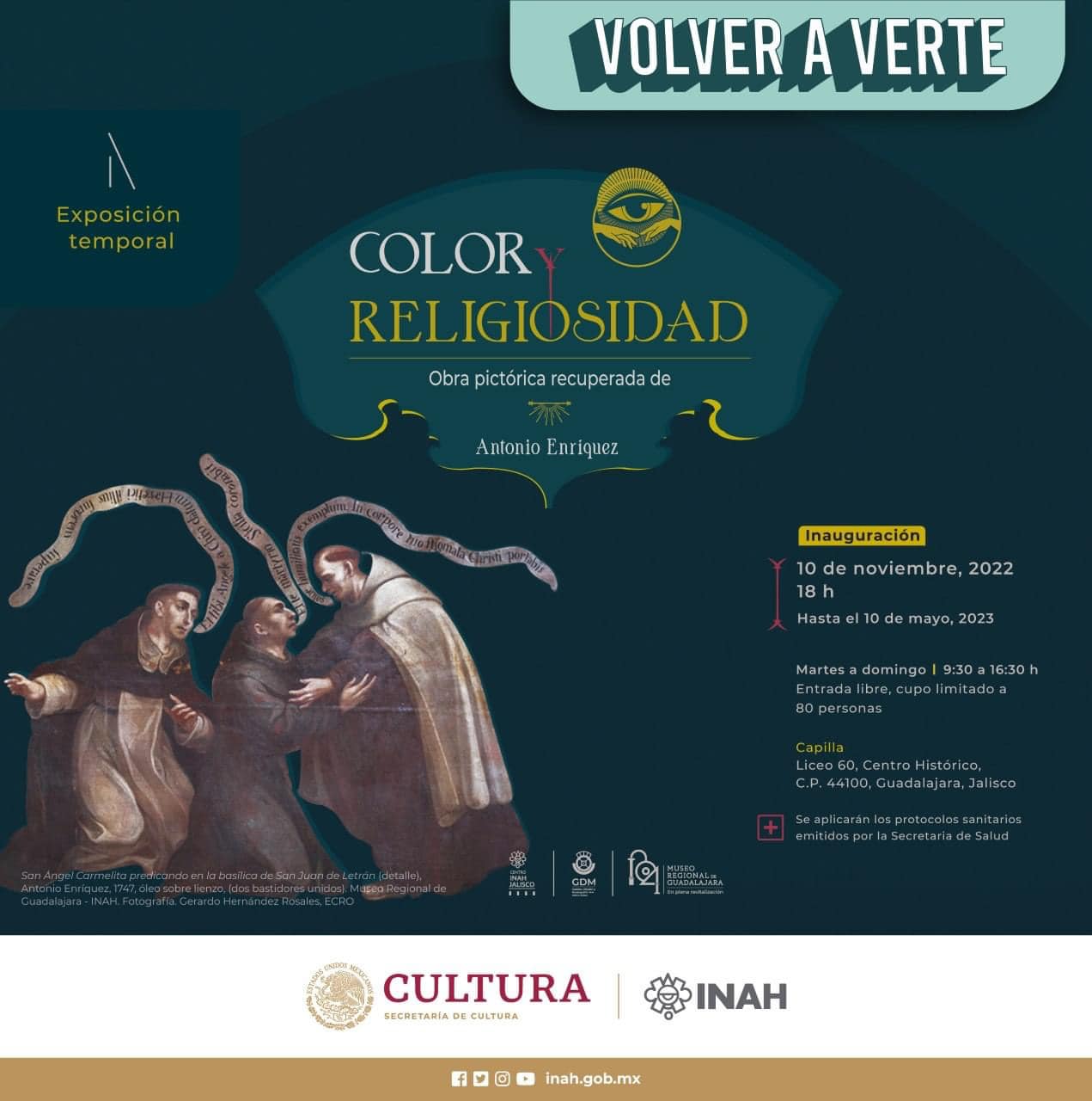 Color y religiosidad. Obra pictórica recuperada de Antonio Enríquez