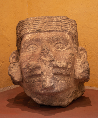 Cabeza del Dios Mictlantecuhtli