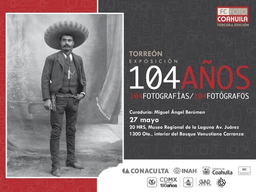 104 años. 104 fotografías/104 fotógrafos.