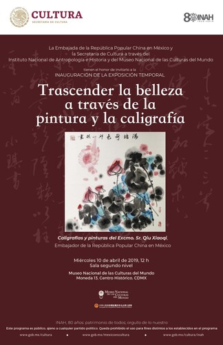 Trascender la belleza a través de la pintura y la caligrafía