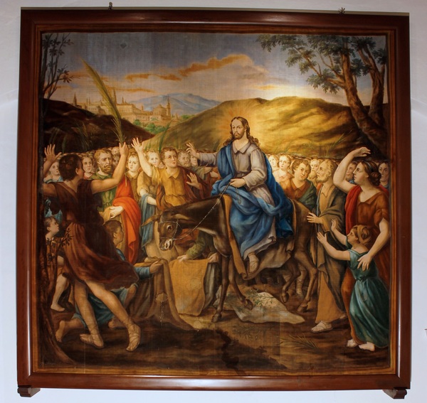 Jesús entrando a Jerusalén