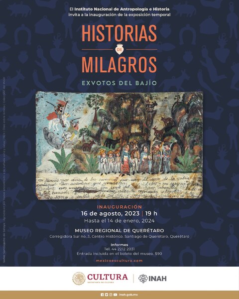 Historias de milagros, exvotos del Bajío