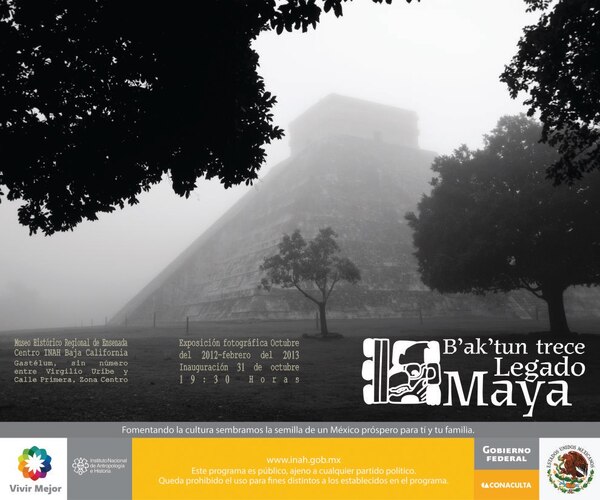 B&#039;ak&#039;tun trece. Legado Maya